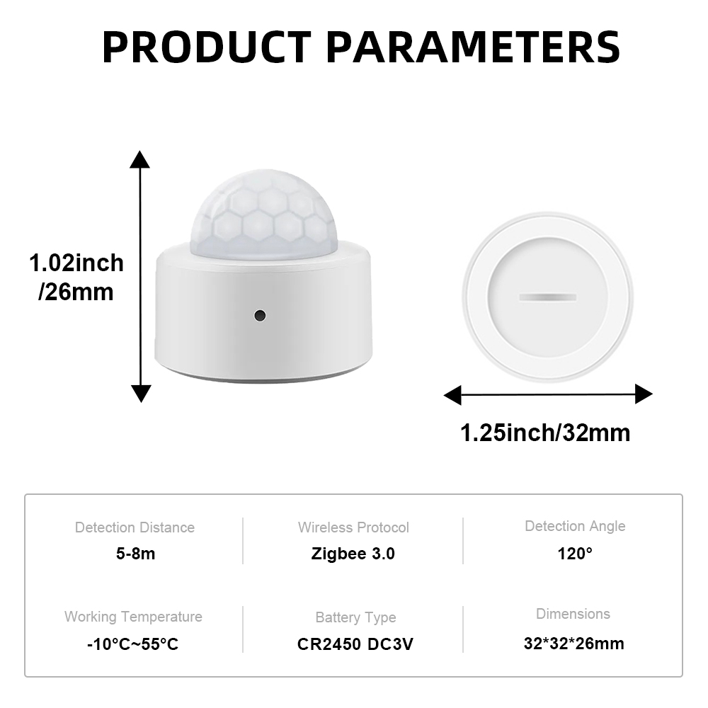 Tuya ZigBee Light Sensor Lumin - Smart Home Automation Kit ulasan dan harga