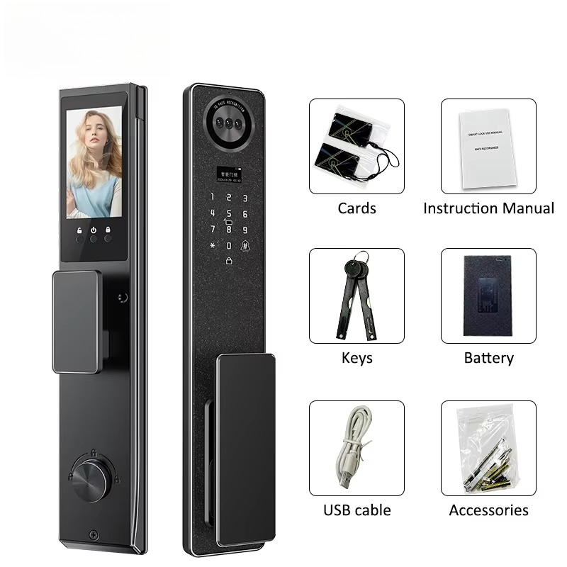Tuya WiFi Smart Door Lock, Hom - Smart Door Lock Wifi ulasan dan harga