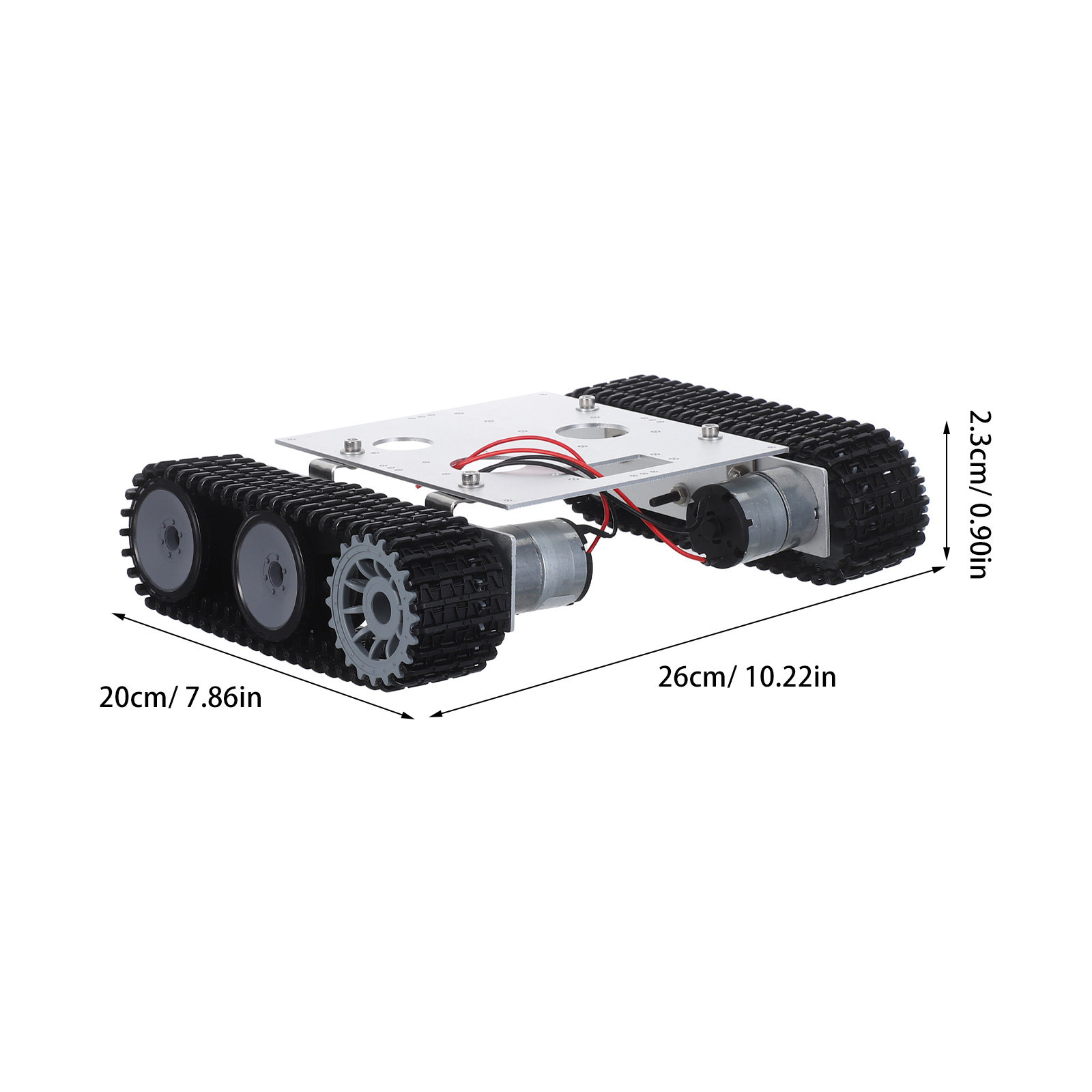 Metal Robot Tank Chassis Kit - - Stem Robotics Kit ulasan dan harga