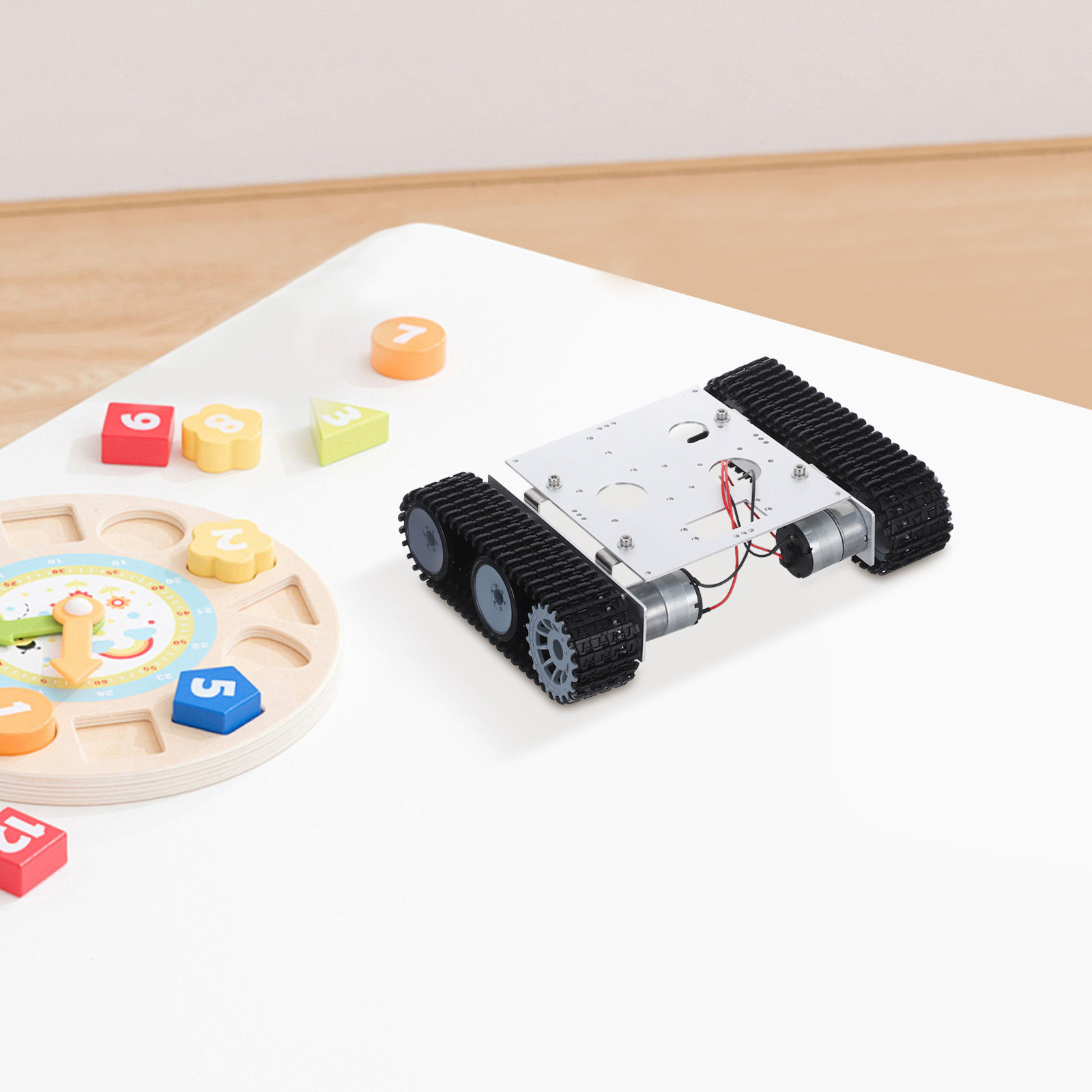 Metal Robot Tank Chassis Kit - - Stem Robotics Kit ulasan dan harga