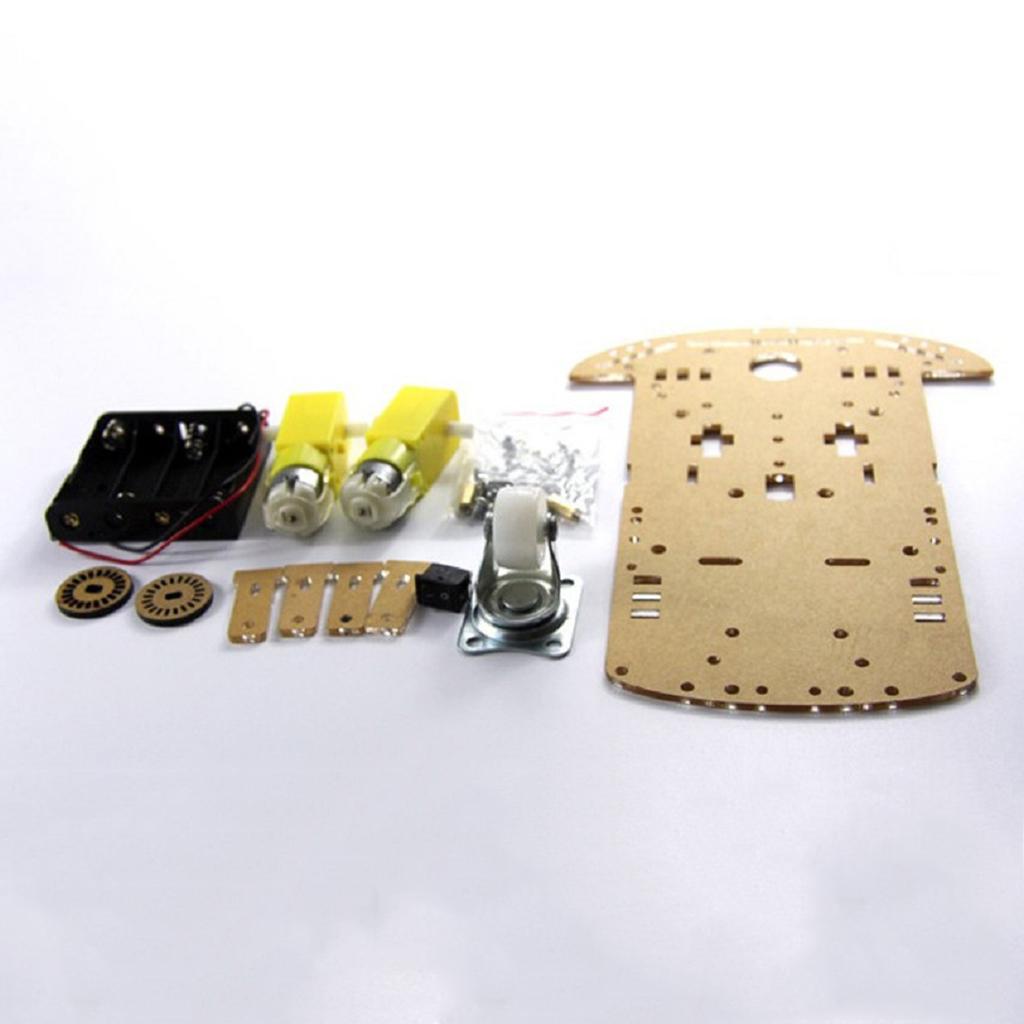2WD Robot Car Chassis Assembly - Stem Robotics Kit ulasan dan harga