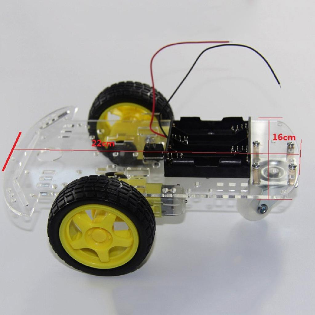 2WD Robot Car Chassis Assembly - Stem Robotics Kit ulasan dan harga