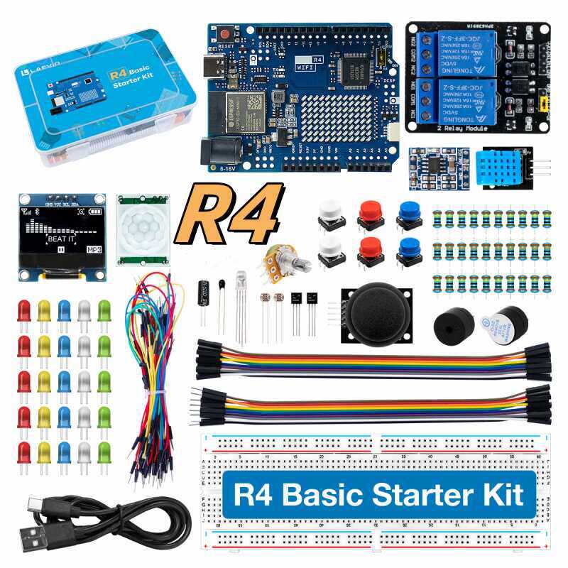 UNO R4 WiFi Compatible Develop - Sensor Kit Arduino ulasan dan harga