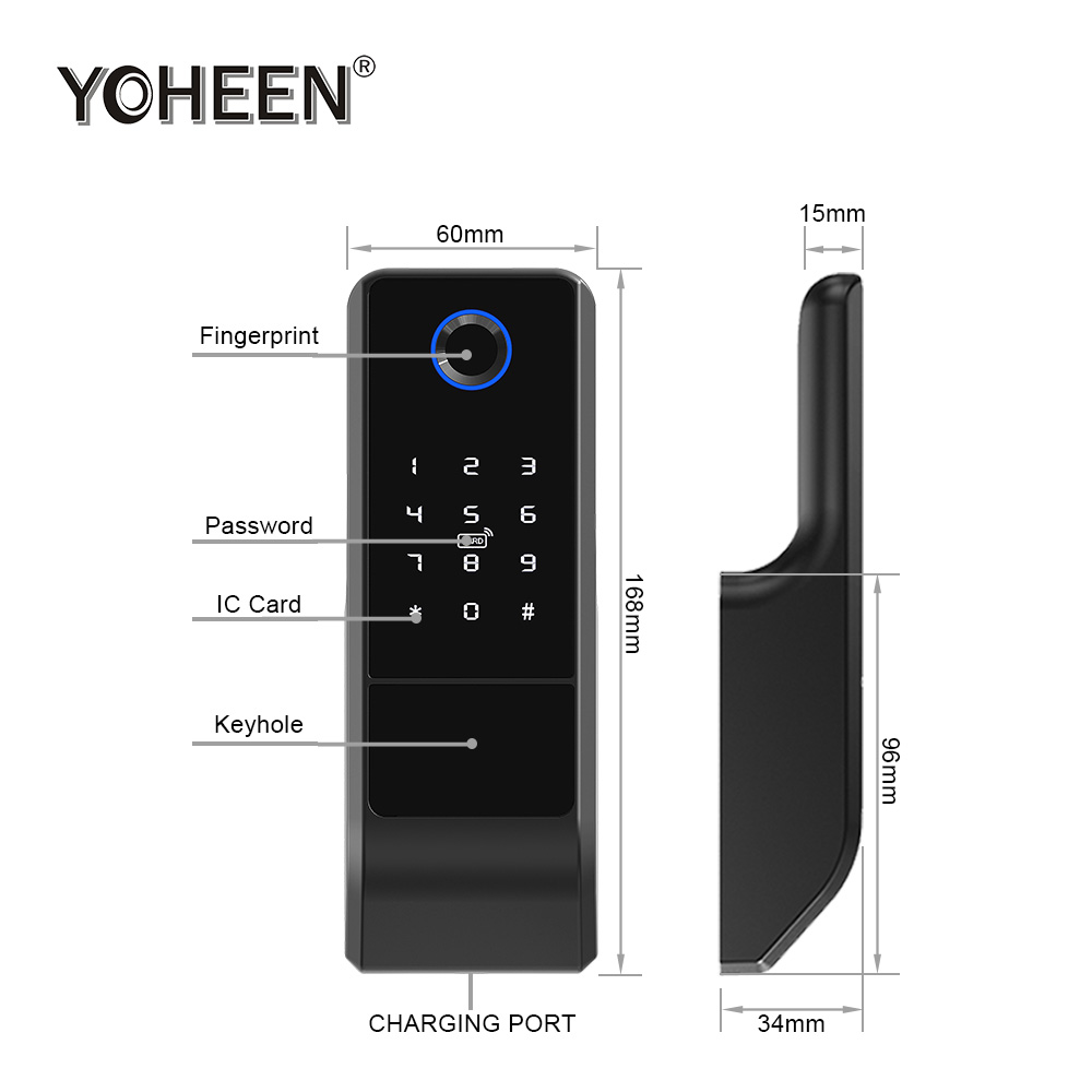 Waterproof Tuya APP WiFi Lock  - Smart Door Lock Wifi ulasan dan harga