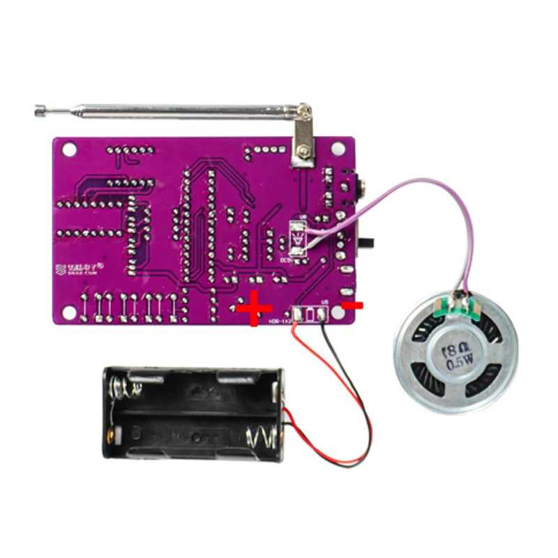 DIY FM Radio Electronic Kit 87 - Electronics Project Kit ulasan dan harga