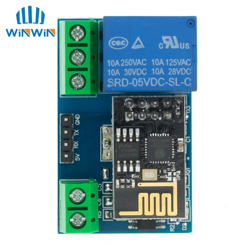ESP8266 ESP-01 ESP-01S 5V WiFi - Esp8266 Relay Module ulasan dan harga