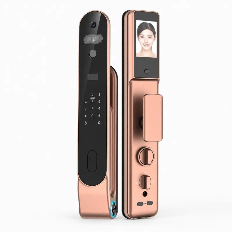 High quality 3D Face Lock Pass - Smart Door Lock Wifi ulasan dan harga