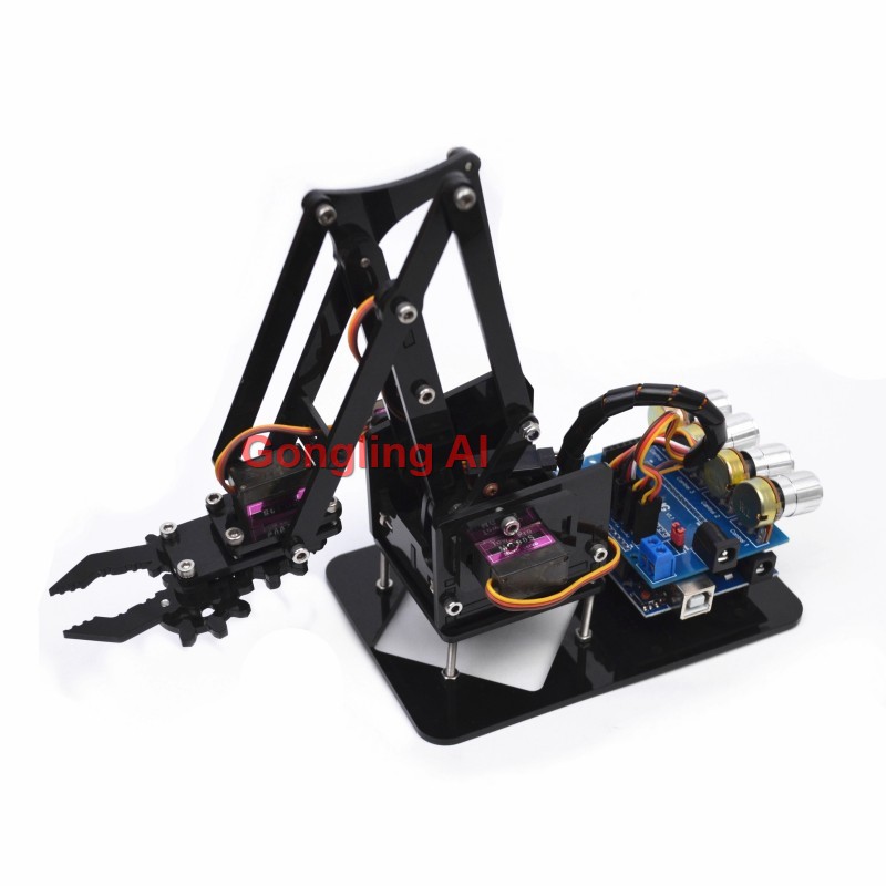 STEM 4 DOF Robot Arm Servo SG9 - Stem Robotics Kit ulasan dan harga