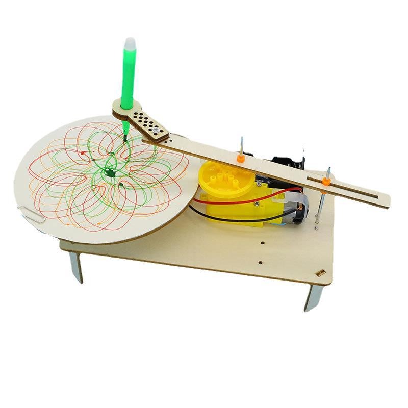1-3Pcs DIY Wooden Electric Plo - Stem Robotics Kit ulasan dan harga