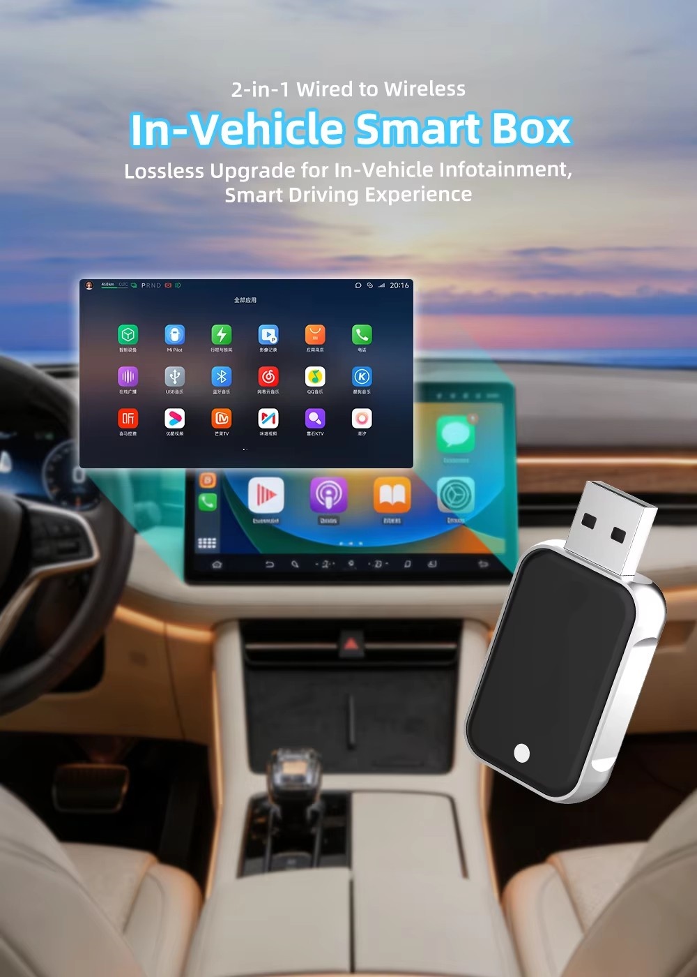 HGB0E 2-in-1 Car Smart Box Wir - Wifi Smart Plug ulasan dan harga