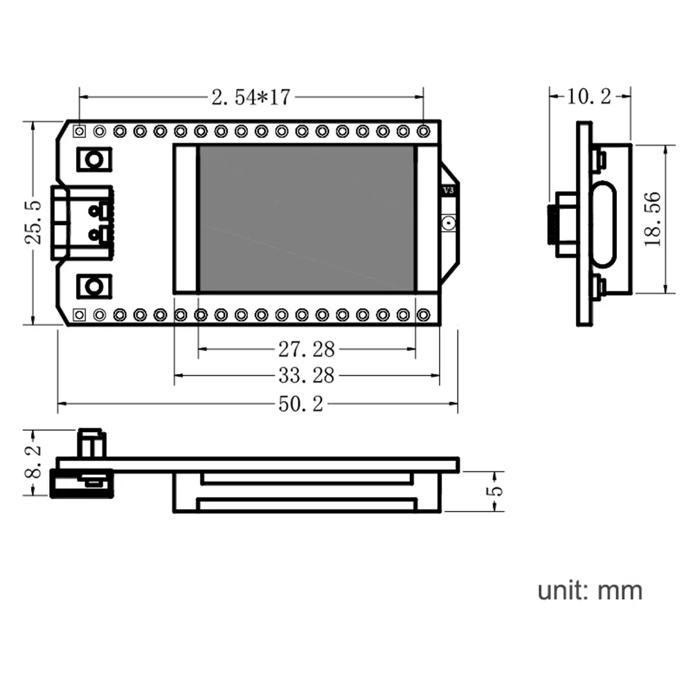 2Sets ESP32 LoRa V3 Developmen - Esp32 Smart Home Kit ulasan dan harga