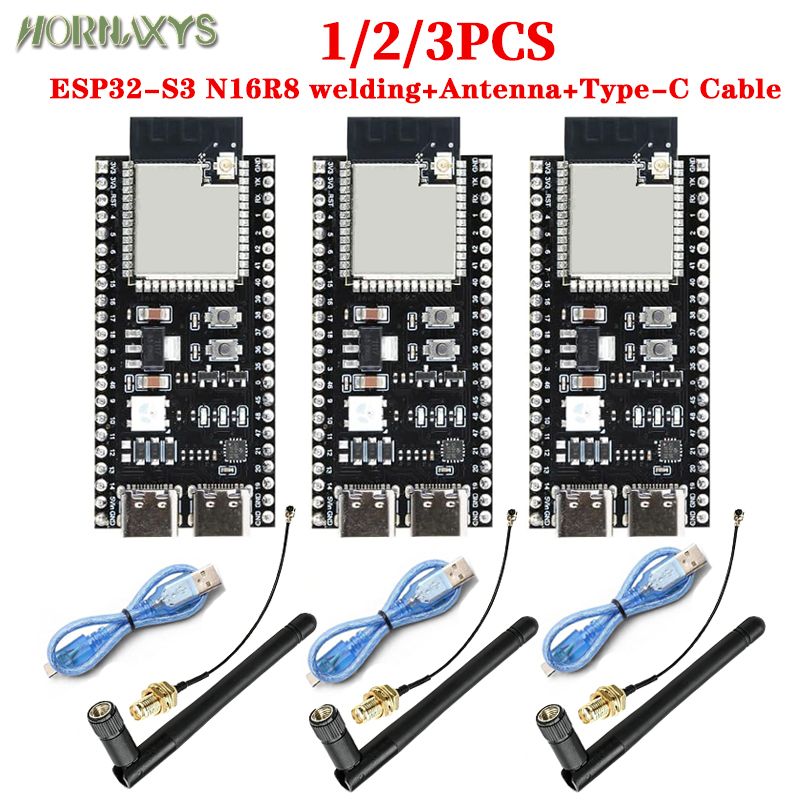 1/2/3PCS ESP32-S3 N16R8 DevKit - Esp32 Smart Home Kit ulasan dan harga